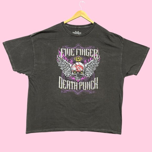 Five Finger Death Punch AfterLife Heavy Metal Band Tee 3XL - Picture 1 of 4